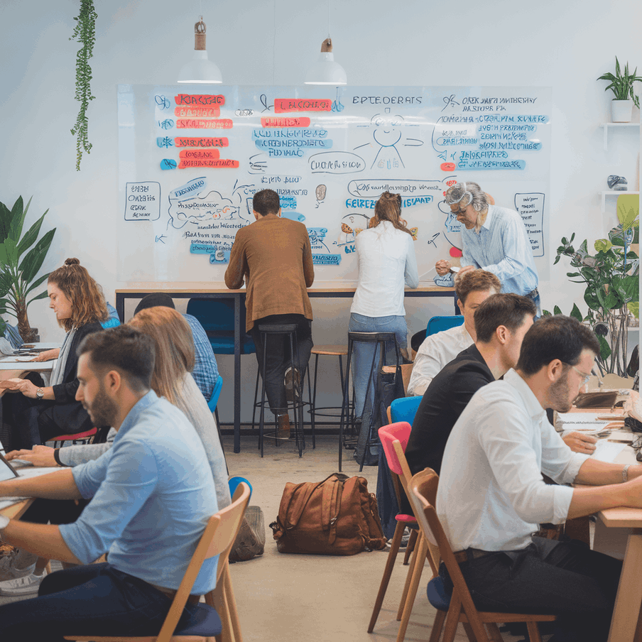 Co-working vivace a Roma